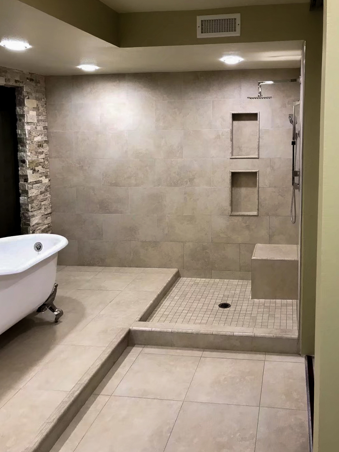 Large Brown Shower